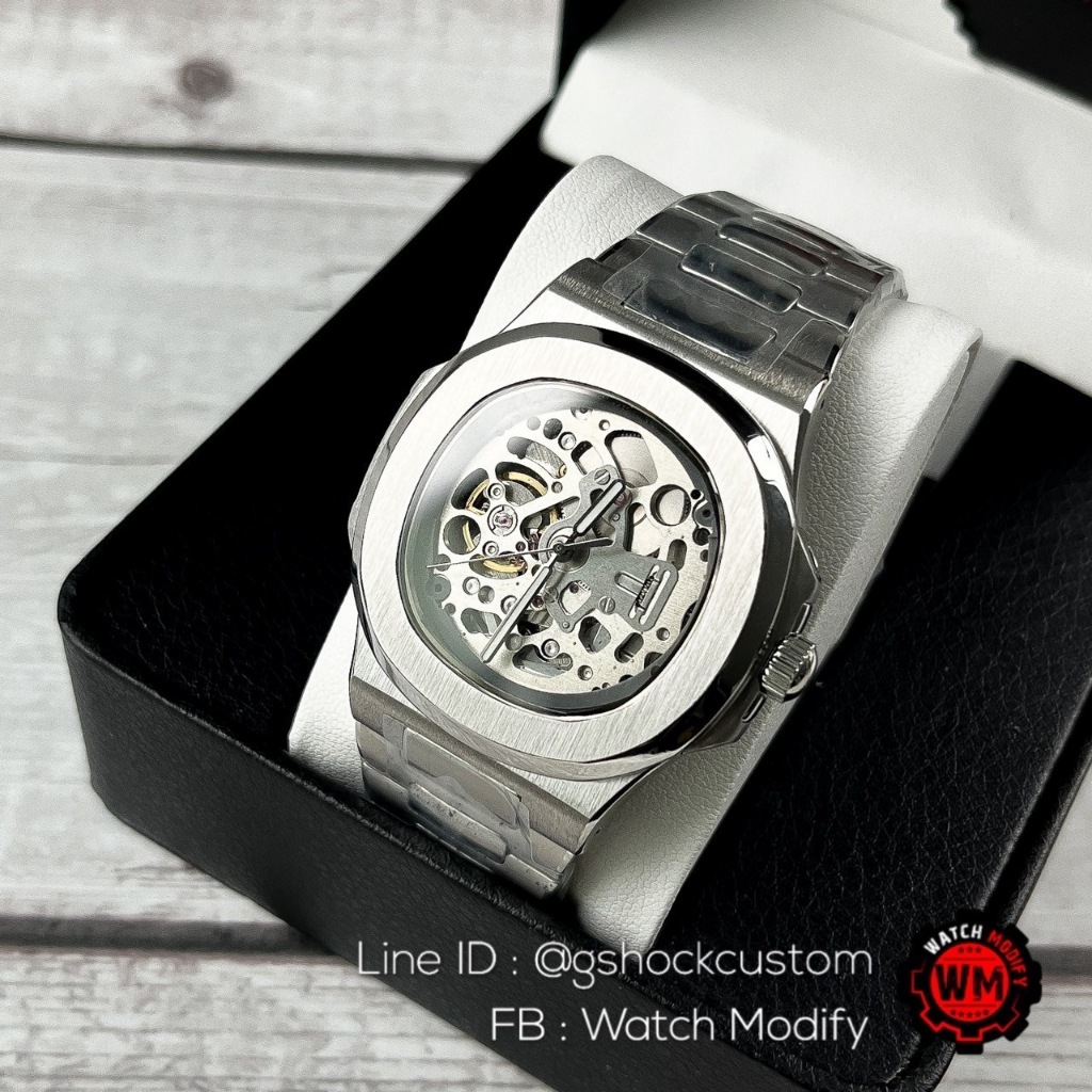 Seiko Mod Skeleton PP Style very premium edition 24jewels