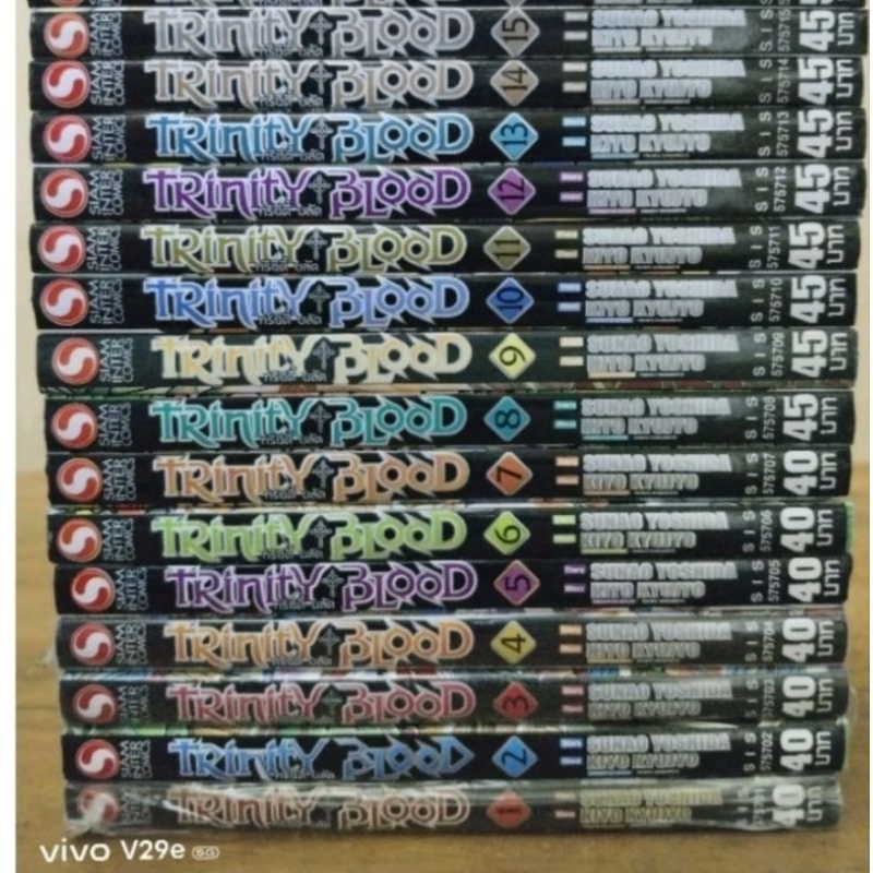 TRinity BLOOD มี 1-15  //หนังสือการ์ตูนมือสอง