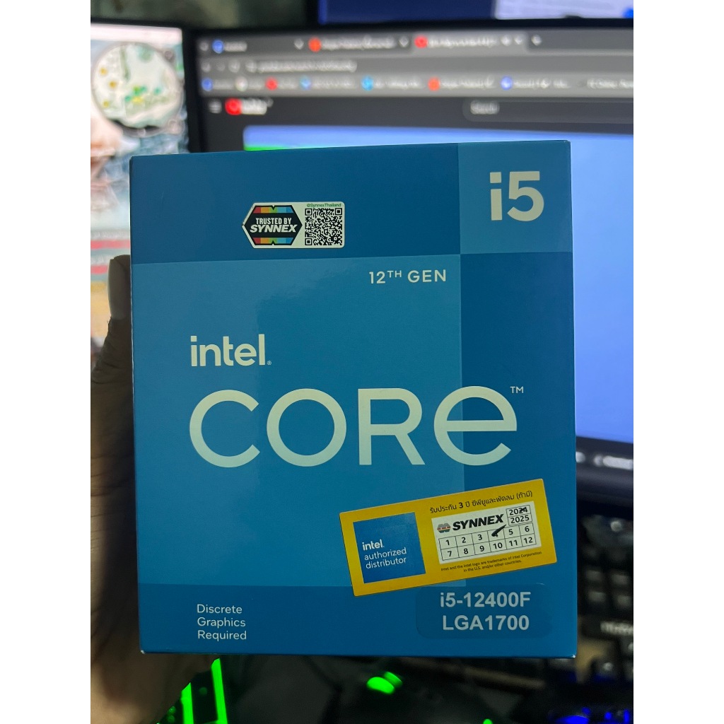 i5-12400F (ของใหม่) มือ 1