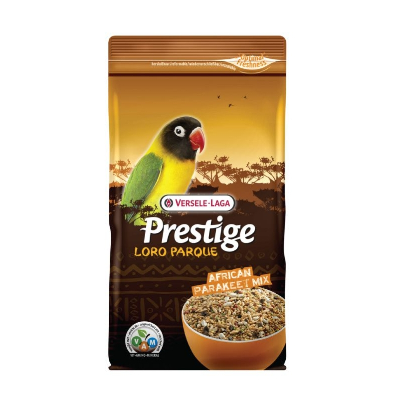 PLP African Parakeet Mix - Expert 1kg. อาหารนกเลิฟเบิร์ด ฟอพัส