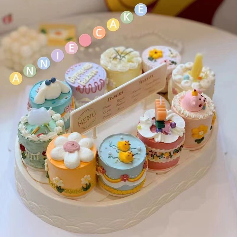 แป้นหมุนเค้ก ถาดหมุนได้ พร้อมดนตรี 10จาน ถาดน้ำแข็ง ถาดหมุน แป้นหมุน 360 องศา อัตโนมัติ วันเกิด ชั้นวางเ