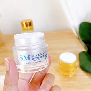 ของแท้ตรงจากบริษัทฯ💯[ชุด15กรัม//รับครีม2กระปุก] ครีมSM หน้าใส ไวท์เทนนิ่ง ปราศจากแอลกอฮอล์