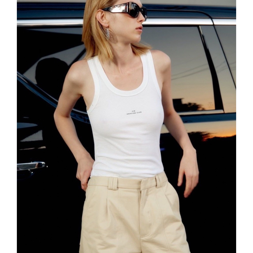 ZTN0005  ZTN Vacation Tank top กล้ามเบสิค
