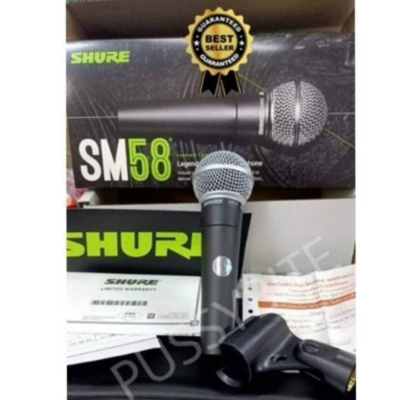 🔥premium🔥SHUREแท้1000%🔥SM58-LC 🎤มีใบรับประกัน