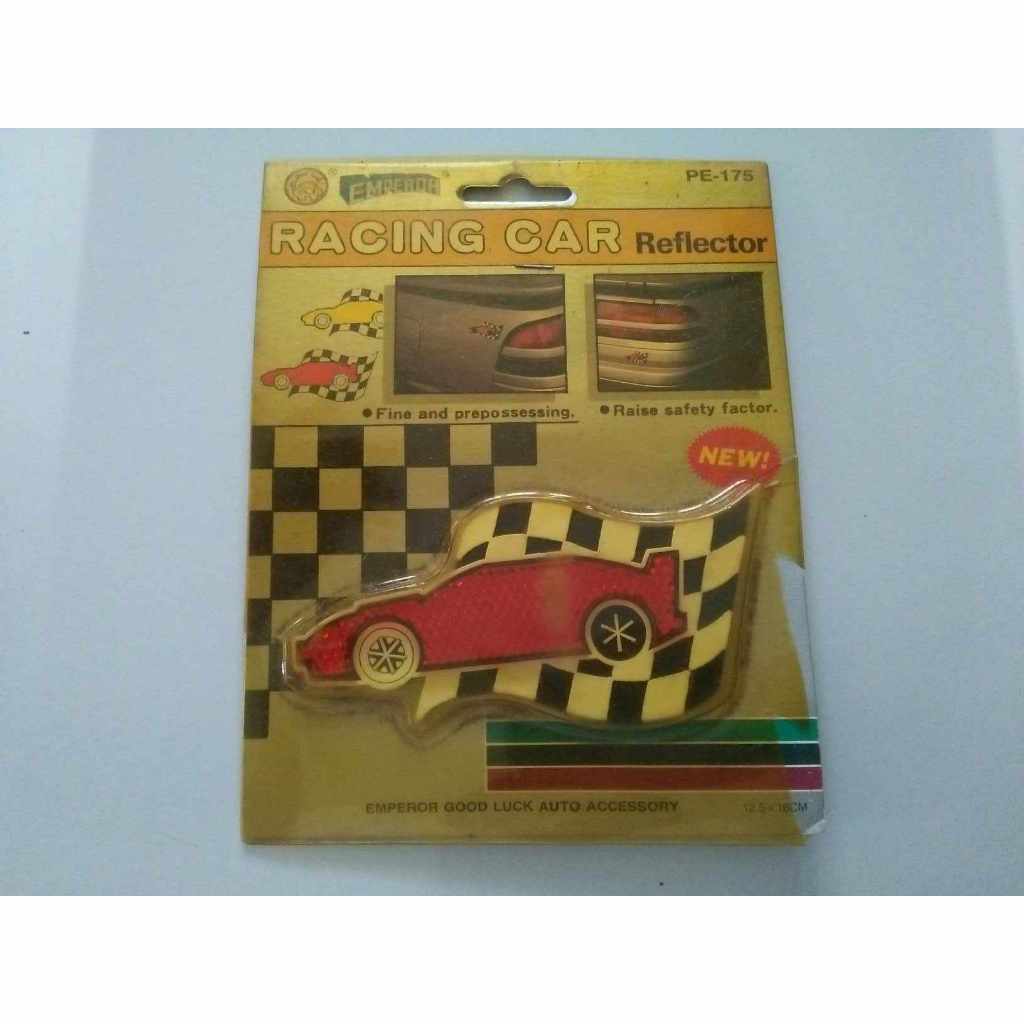 Reflector Racing car ทับทิมสะท้อนแสง งานเก่าแท้