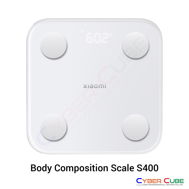 Xiaomi Mi Composition Scale S400 (50966) / ( เครื่องชั่งน้ำหนัก อัจฉริยะ ) SMART SCALE / รองรับน้ำหนักสูงสุด 150 kg.