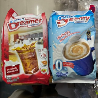 ครีมเทียม ดรีมมี่ สีฟ้า ครีมเมอร์ สีแดง ขนาด 1 กิโลกรัม