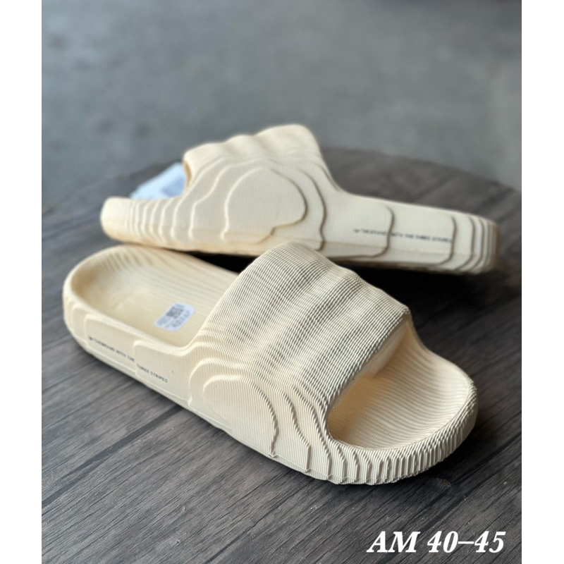 รองเท้าแตะ A_ddias Adilette 22 Slide สีมาใหม่ พื้นนิ่ม ใส่สบายไม่เจ็บเท้า มี