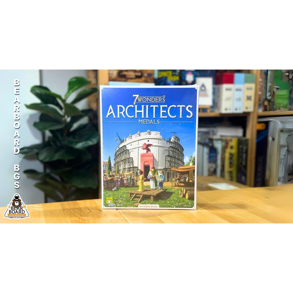 7 Wonders: Architects - Medals ภาคเสริม บอร์ดเกม ของแท้