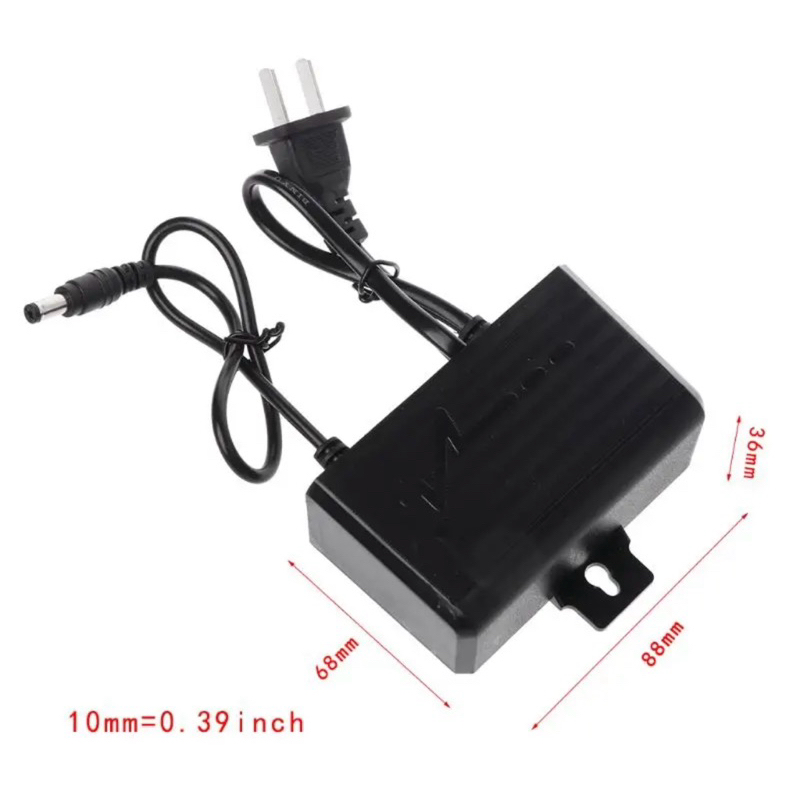 สายชาร์จกล้อง  อะแดปเตอร์กล้อง หม้อแปลงกล้องวงจรปิดCCTV 12V2A กันน้ำ