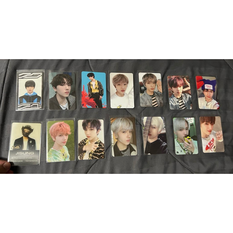 การ์ดจีซอง jisung nct dream photocard