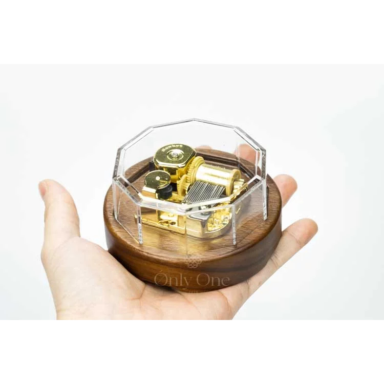 กล่องดนตรีไขลานพรีเมี่ยม กล่องดนตรีไม้แท้ เลือกเพลงได้ แบรนด์ Sankyo จากประเทศญี่ปุ่น (รุ่นDecagon box) - รูปที่ 2