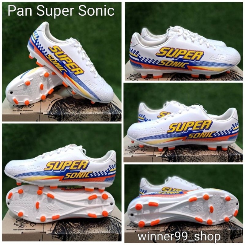 Pan รองเท้าสตั๊ดแพน Pan   SUPER SONIC  COMIC S SHOES ราคา 990 บาท  รุ่นใหม่ล่าสุด(โอเวอร์ไซส์ 0.5).