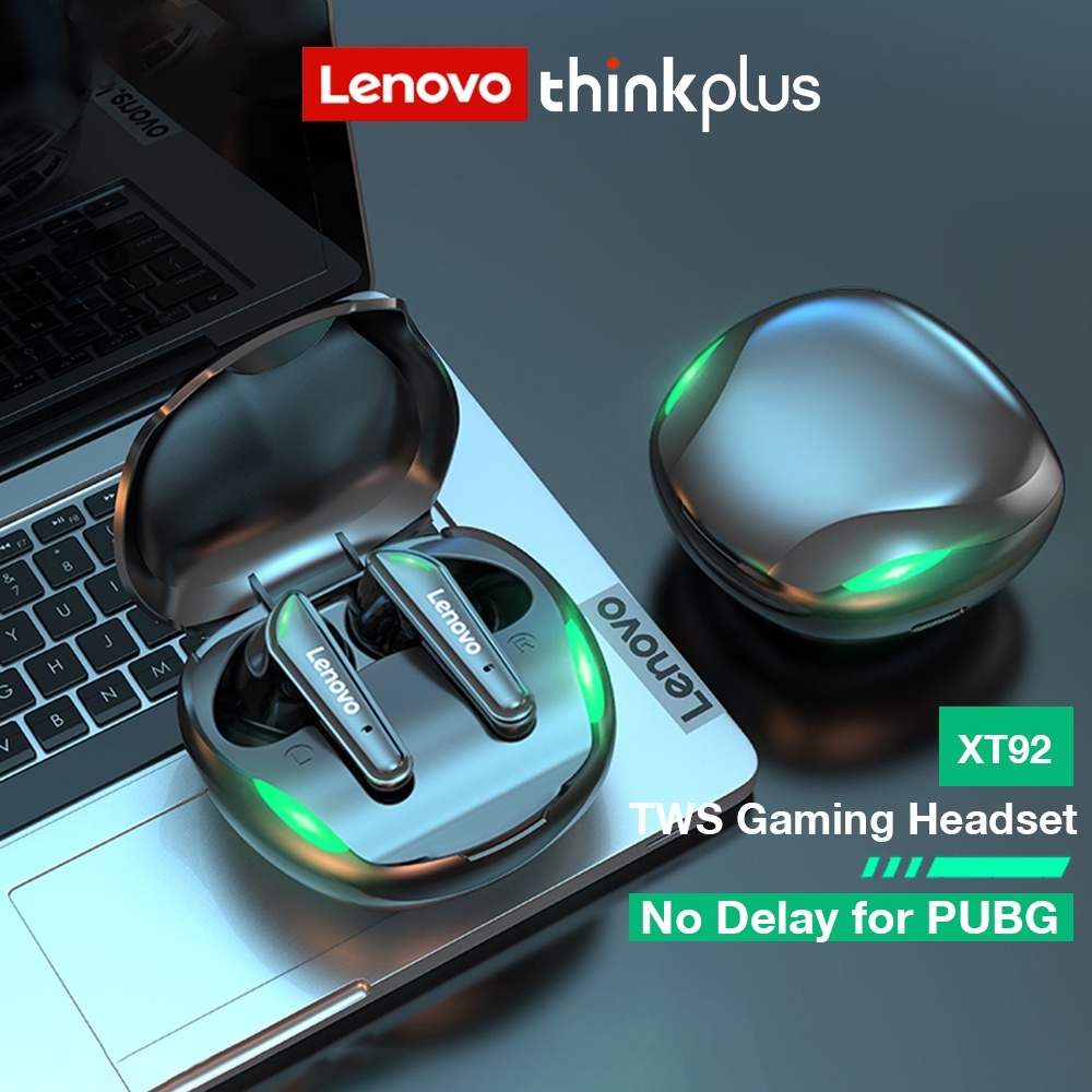 หูฟังไร้สาย Lenovo XT92 มือสอง ของแท้100%  หูฟังบลูทูธ หูฟังไร้สาย คุยโทรศัพท์ bluetooth earphone