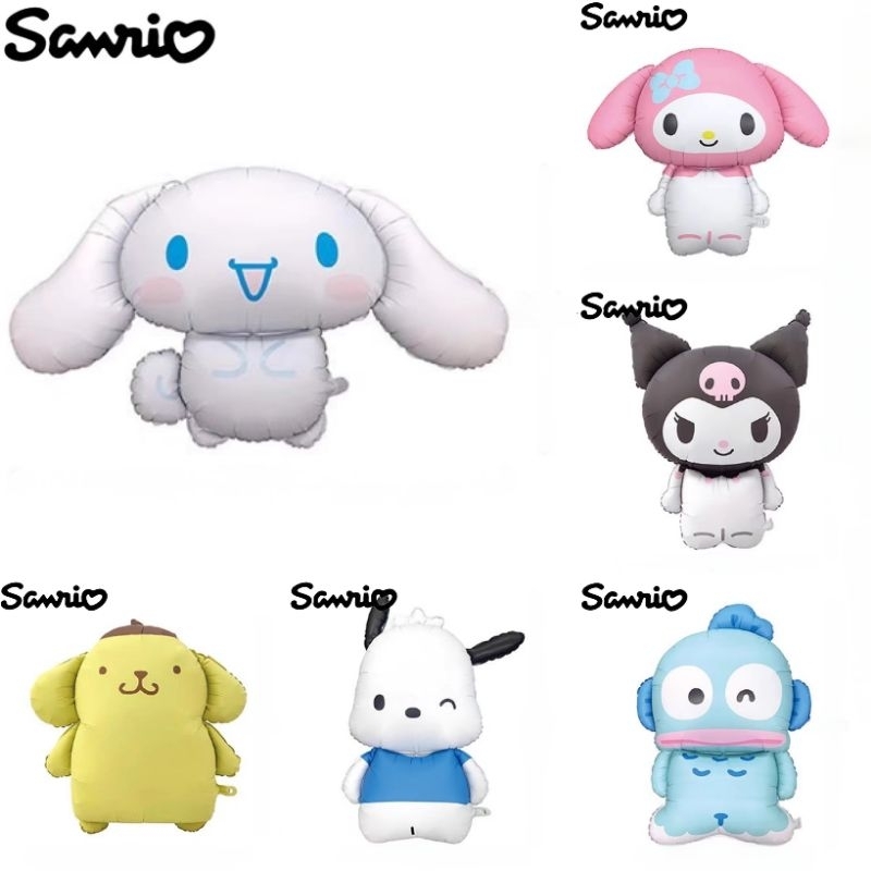ลูกโป่งฟอยล์ Sanrio ไซซ์ใหญ่ มายเมโลดี้ , ชินนามอนโร , คุโรมิ , ปอมปอมปุริน ราคา ถูกที่สุด ดีลบีเคเค รูปภาพหลัก
