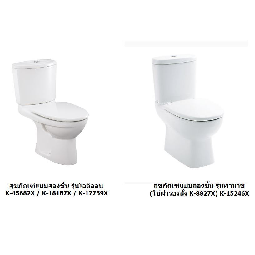 1234746-0 – KOHLER ชุดหูยึดฝารองนั่งสำหรับฝารองนั่ง รุ่นโอดีออน K-8827X