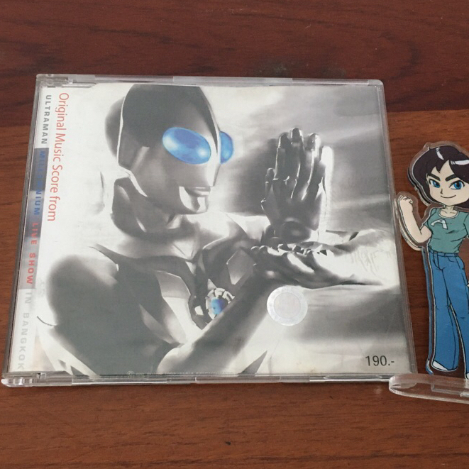 (มือสอง) CD Music (หายาก) บันทึกการแสดงสด ULTRAMAN MILLENNIUM LIVE SHOW IN BANGKOK (2001) ลิขสิทธิ์แ