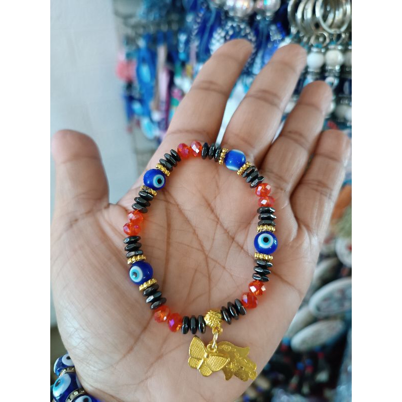 สร้อยข้อมือ กำไลข้อมือ Evil Eye มี 2 สี 🇹🇷