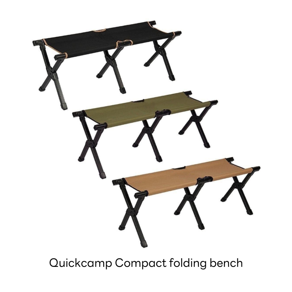 โต๊ะม้านั่ง Quickcamp Compact folding bench