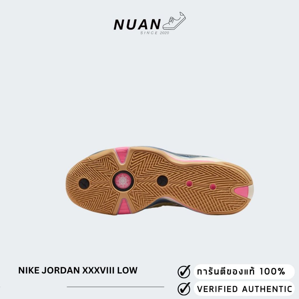 🔥ลดเพิ่ม 15-20% ทักแชทรับโค้ด🔥 Nike Jordan XXXVIII LOW FD2325-100 ของแท้ ป้ายไทย รองเท้าบาสเกตบอล