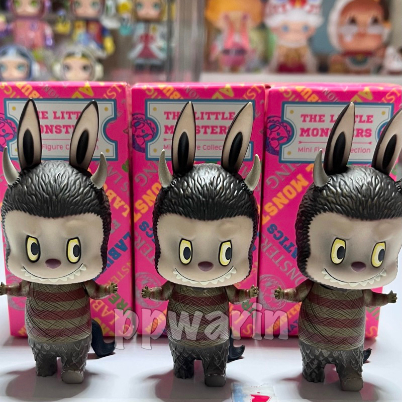 (secret พร้อมส่ง) Popmart How2work Labubu Zimomo The little monsters series 2 Secret Wild Thing