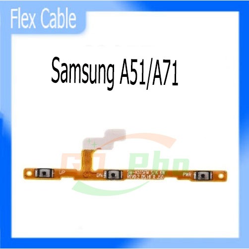แพรสวิตช์ Samsung A51/ A71 switching สวิทช์เปิดปิดและปุ่มปรับระดับเสียง flex cable for SamsungA51/ A71flex cable
