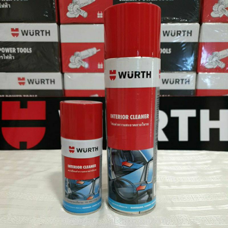 สเปรย์โฟมทำความสะอาดภายในรถ WURTH