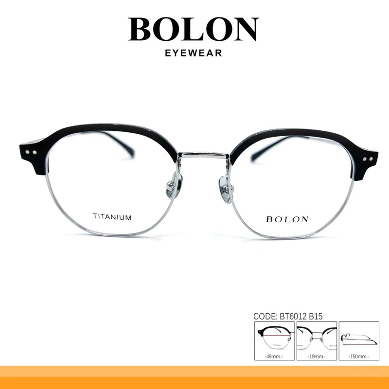 BOLON Titanium กรอบแว่นสายตา รุ่น BT6012 แว่นตา โบลอน