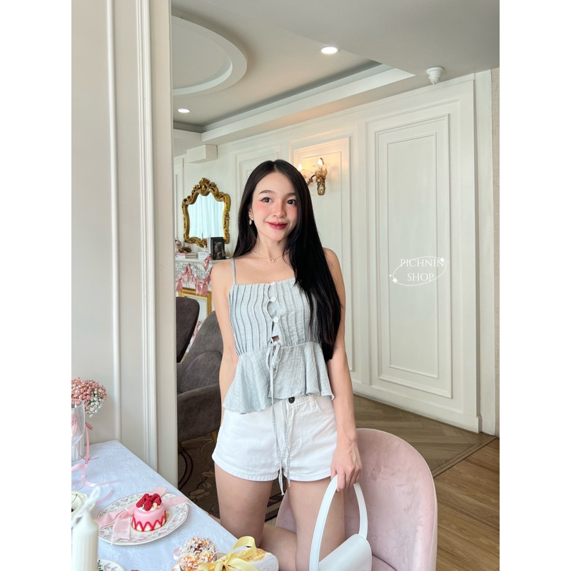🧶🌷MOLLY TOP🌷มีทั้งหมด 6สี🧶