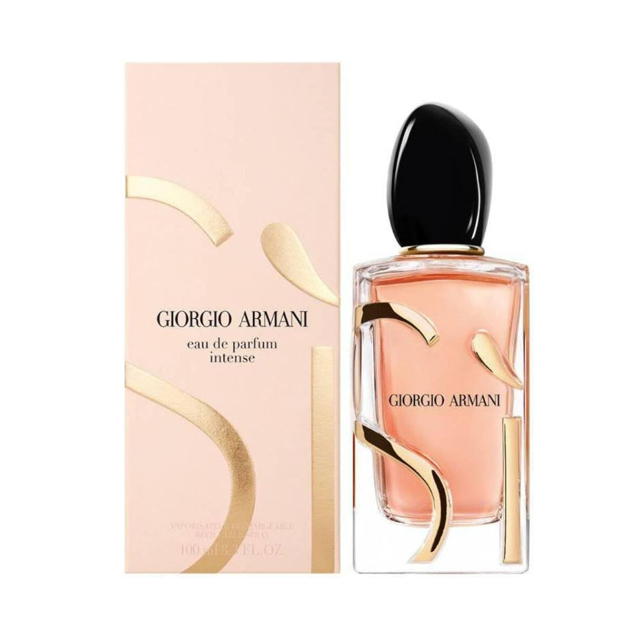 (EDP INTENSE) Giorgio Armani SI EDP INTENSE REFILLABLE 100 ml. กล่องซีล