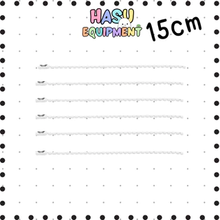 HasuEquipment 1 เส้น โซ่ไข่ปลา 15cm ขนาดเม็ด 2.4mm สำหรับทำพวงกุญแจ DIY Hasu Equipment [BC15]