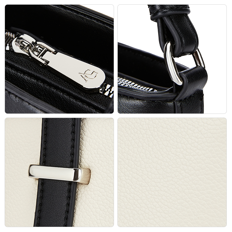 AGE FREE Lisa Bag กระเป๋าทรงถัง กระเป๋าใต้วงแขนของผู้หญิงที่หรูหราอเนกประสงค์ อเนกประสงค์