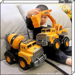 พร้อมส่ง🎈รถบรรทุกจำลอง รถขุดดิน ของเล่นสําหรับเด็ก ของเล่นรถ…