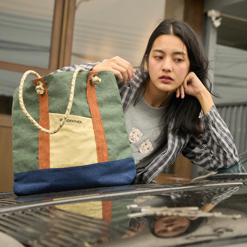 Marble tote bag by Grandfather
