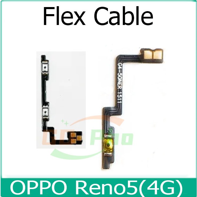 แพรสวิตช์ OPPO Reno5(4G) switching สวิทช์เปิดปิดและปุ่มปรับระดับเสียง flex cable for Reno5(4G) flex 