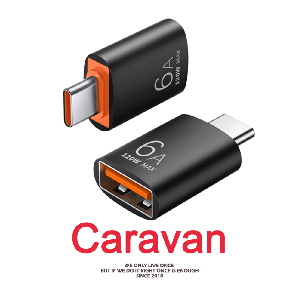Caravan crew Type-C to USB OTG ตัวแปลง