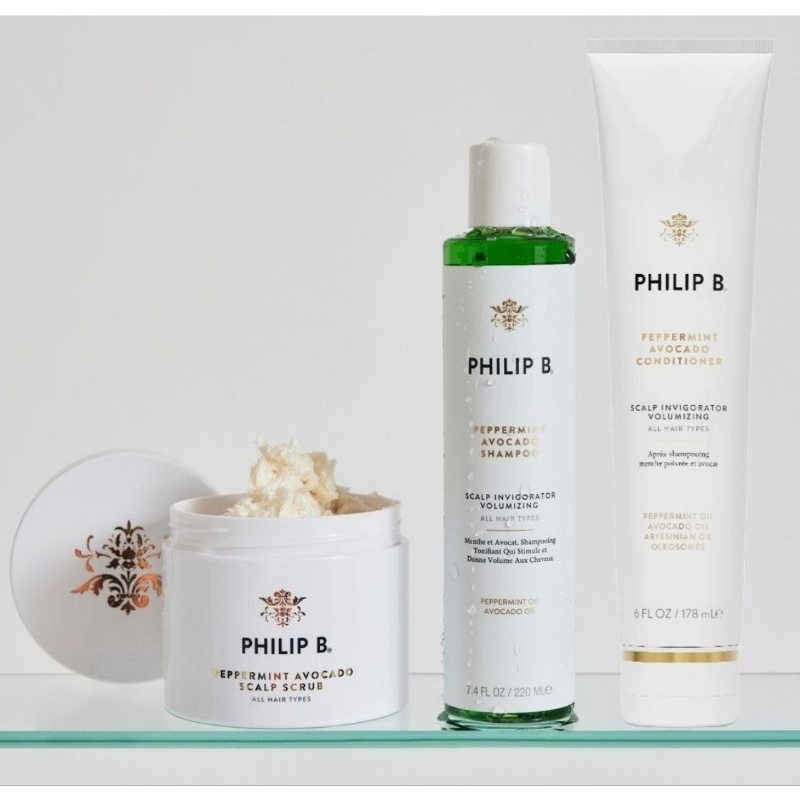 เหลือ 1,199-2,999 ฿ โค้ด [เก็บโค้ดหน้าร้าน]  🟩 พร้อมส่ง  Philip B. Peppermint Avocado