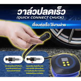 MICHELIN เครื่องปั๊มลมไฟฟ้ามิชลิน ดิจิตอล ขนาดพกพาสะดวก รุ่น M2201 MINI INFLATOR (ปลั๊กใช้กับที่จุดบุหรี่ในรถเท่านั้น)