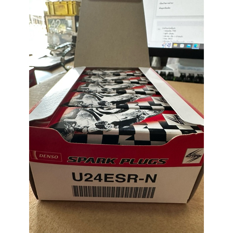 หัวเทียน U24ESR-N denso ใส่ honda sonic