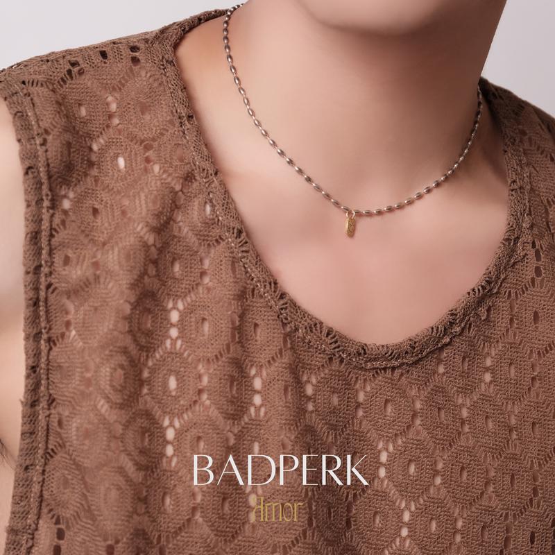 [เหลือ 231บ. โค้ด INC868BB] สร้อยคอ รุ่น " Amor " Necklace (unisex) สัญลักษณ์แห่งความรักและความเสน่หา สร้อยคอเงินแท้