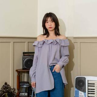 Kimmame - เสื้อ รุ่น Jellyfish Off Shoulder 5 สี