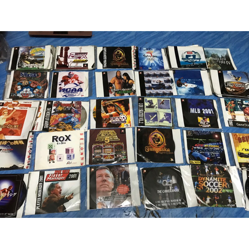 PS1,เกมส์ (29) แผ่นปั๊มรุ่นเก่า หายาก มือ 1 สภาพใส