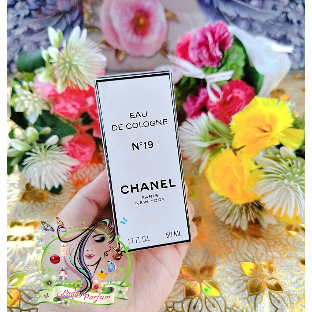 Chanel N°19 Eau De Cologne Vintage 50 ml. ( กล่องซีล )  .