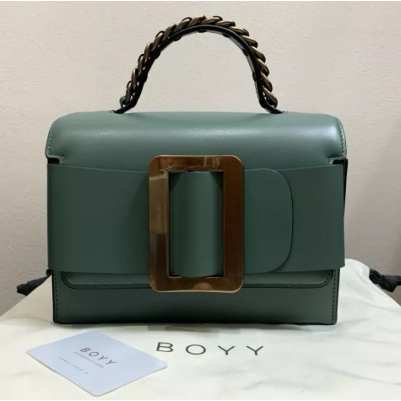 ส่งต่อ กระเป๋าแบรนด์ Boyy Fred 23 สี Canard Green