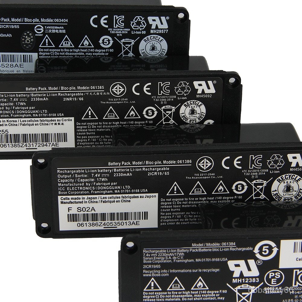 Original Replacement Battery 061384 063404 063287 061386 061385 For BOSE SoundLink Mini I Bluetoot