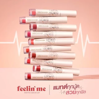 Srichand ศรีจันทร์ ฟิลลิน มี แมทต์ ลิควิด ลิป SRICHAND Feelin’ Me Matte Liquid Lip (3g.)