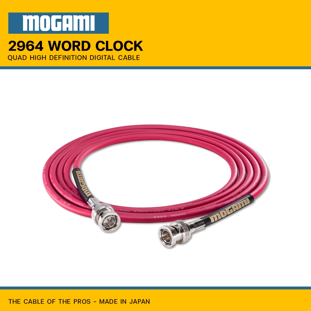 Mogami 2964 WC-WC สาย Word Clock คุณภาพสูง!