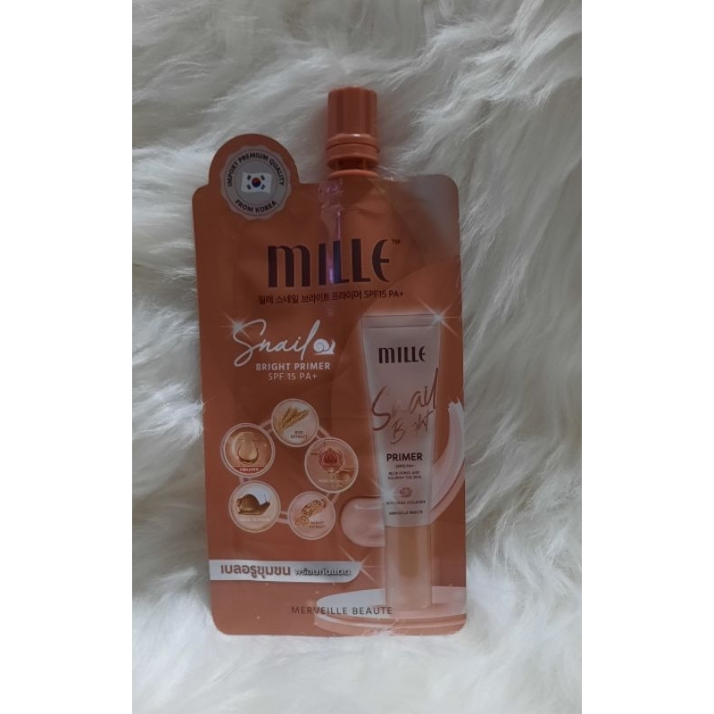 Mille มิลเล่ สเนล ไบร์ท ไพรเมอร์ เอสพีเอฟ15 พีเอ++ ที่สุดของไพรเมอร์