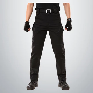 IX9 เนื้อยีนส์หนา ผ้ายืด กางเกงคาร์โก้ กางเกงยุทธวิธี แนว Tactical ไซส์ XS-5XL