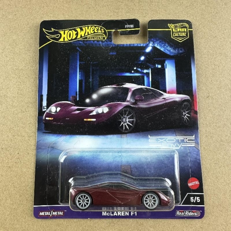 โมเดลรถ Hotwheels รุ่น McLaren F1ล้อยาง